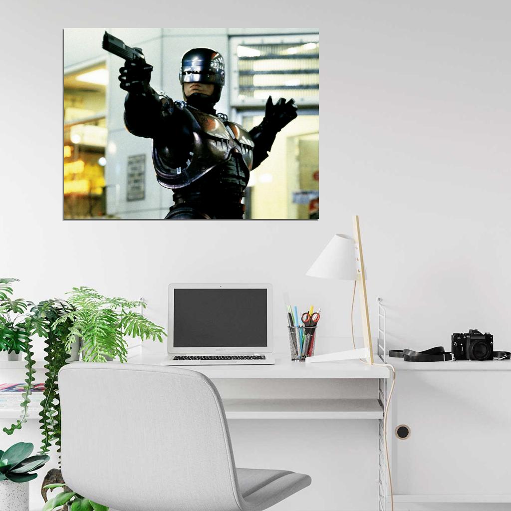 Robocop Painting Art Movie 1987 Best Awesome Wall Art Print Poster