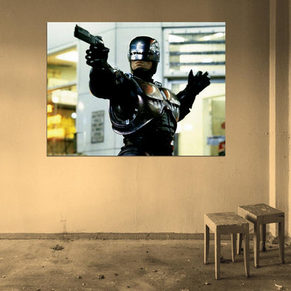 Robocop Painting Art Movie 1987 Best Awesome Wall Art Print Poster