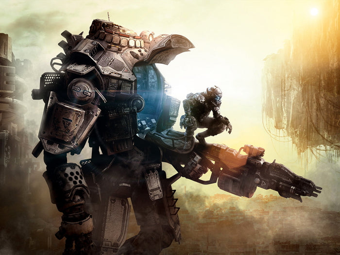 Titanfall Video Game Mech Amazing Art Wall Art Print Poster
