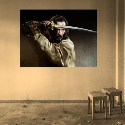 47 Ronin Movie Film 2013 Keanu Reeves Katana Sword Wall Art Print Poster