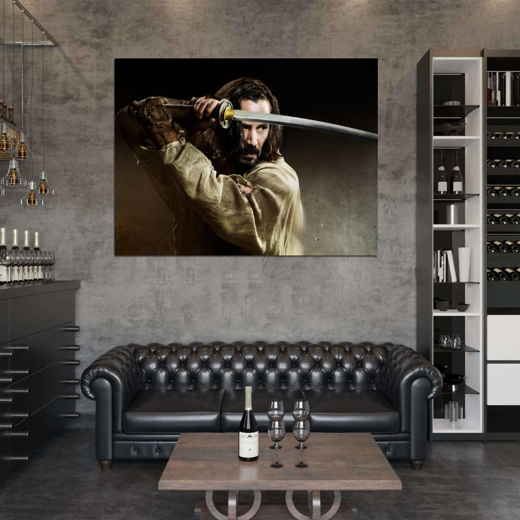 47 Ronin Movie Film 2013 Keanu Reeves Katana Sword Wall Art Print Poster
