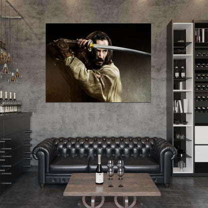 47 Ronin Movie Film 2013 Keanu Reeves Katana Sword Wall Art Print Poster