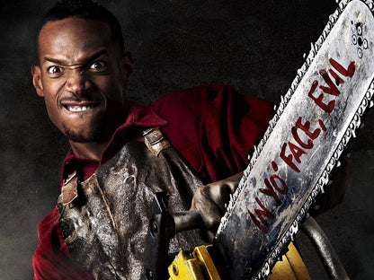 Chainsaw A Haunted House Marlon Wayans Movie Wall Art Print Poster