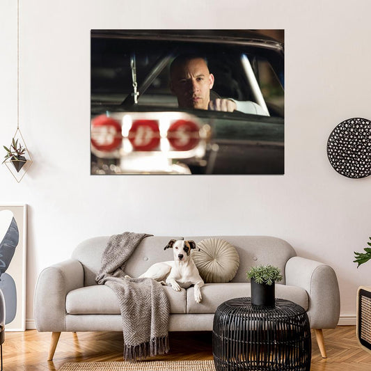 Fast and Furious 4 Vin Diesel Dominic Toretto Movie Wall Art Print Poster