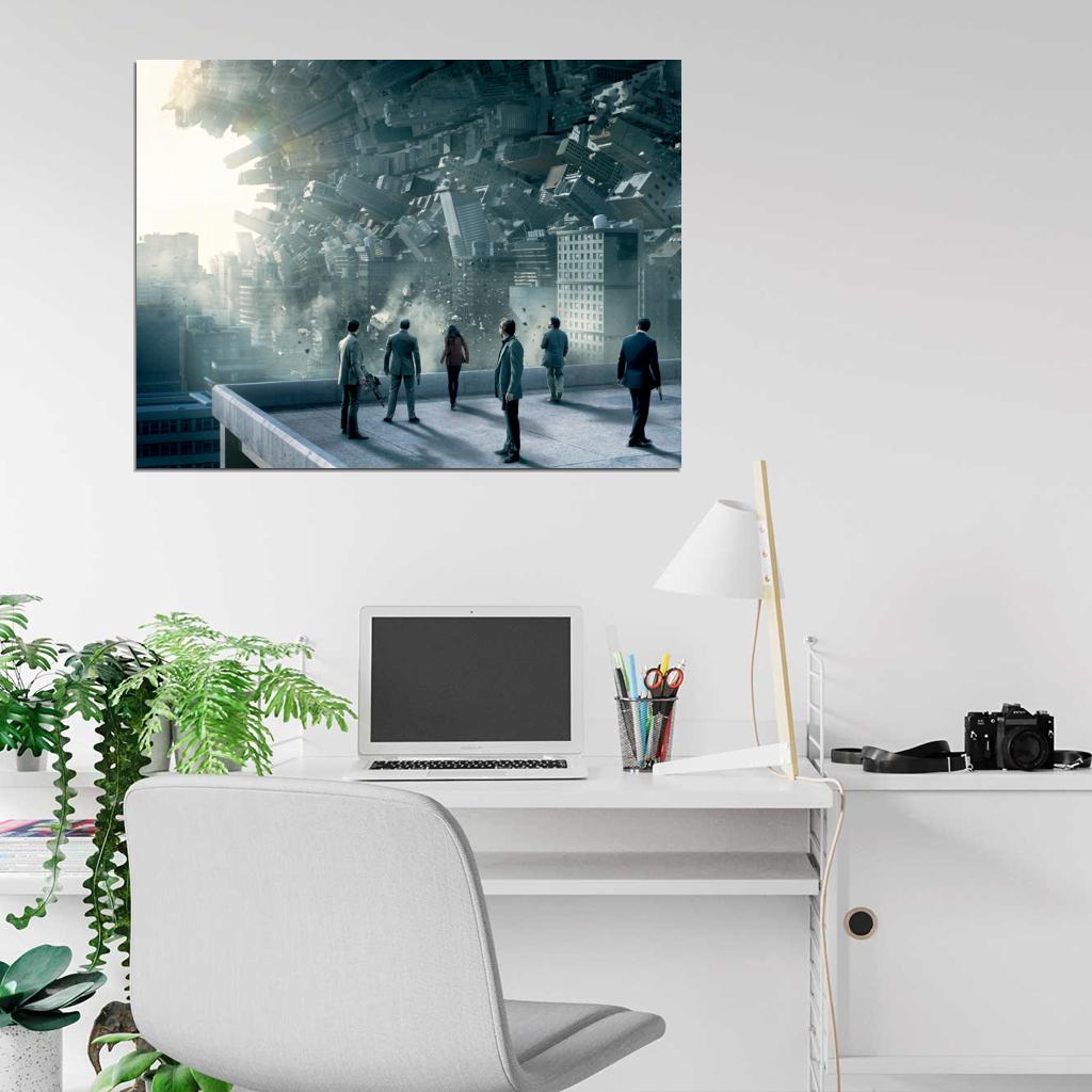 Inception 2010 Movie Film Christopher Nolan Fantastic Wall Art Print Poster