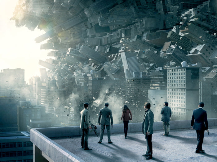 Inception 2010 Movie Film Christopher Nolan Fantastic Wall Art Print Poster