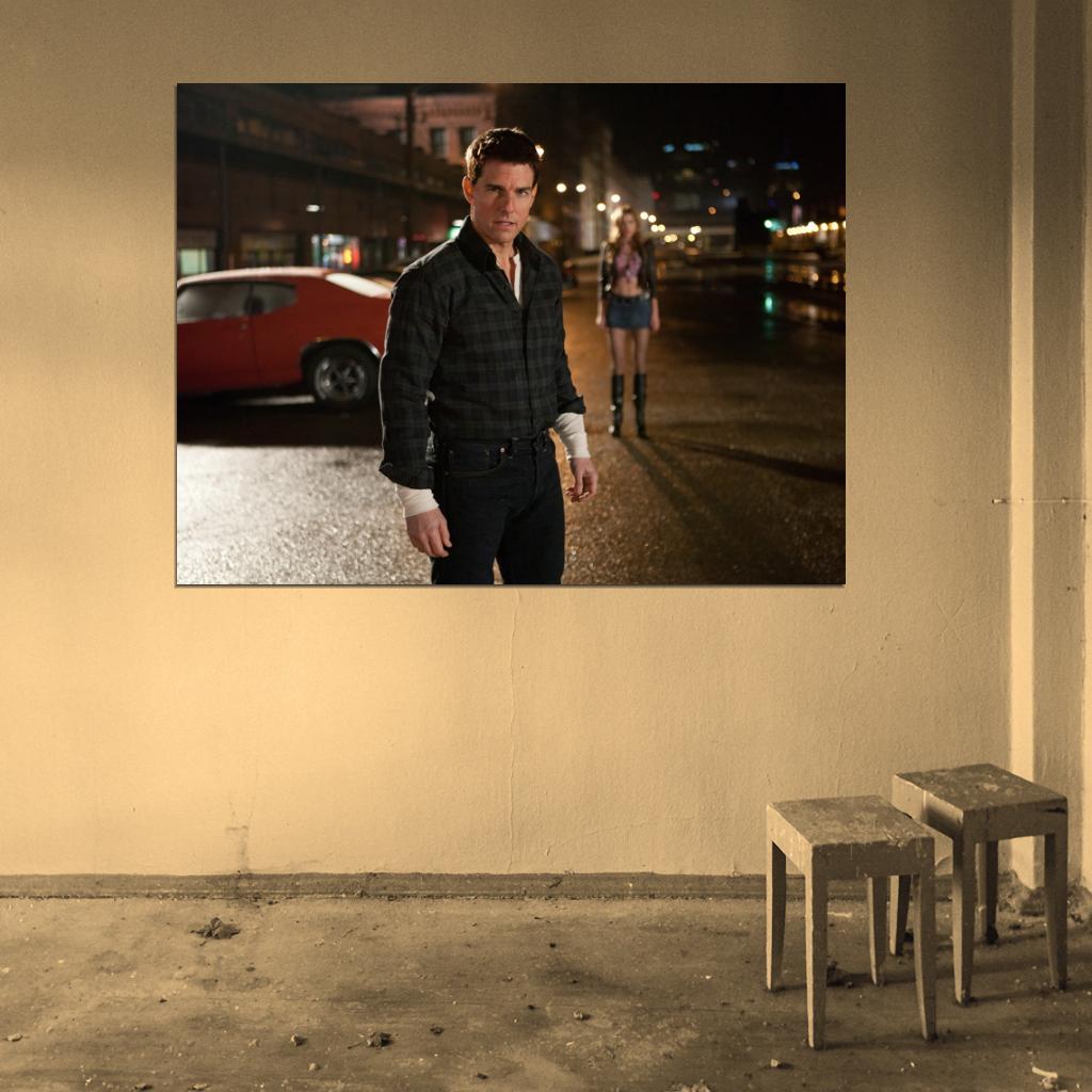 Jack Reacher Tom Cruise Movie Wall Art Print Poster