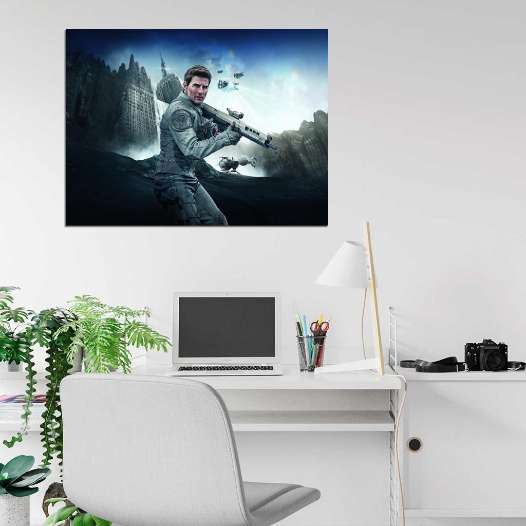 Oblivion Movie Drones Tom Cruise Weapon Wall Art Print Poster
