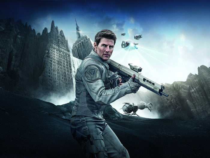 Oblivion Movie Drones Tom Cruise Weapon Wall Art Print Poster