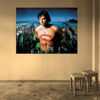 Smallville Tom Welling Clark Kent Movie Wall Art Print Poster