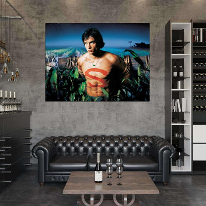 Smallville Tom Welling Clark Kent Movie Wall Art Print Poster