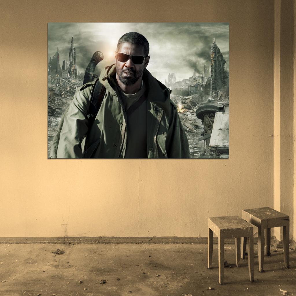 The Book of Eli Denzel Washington Best Movie Wall Art Print Poster