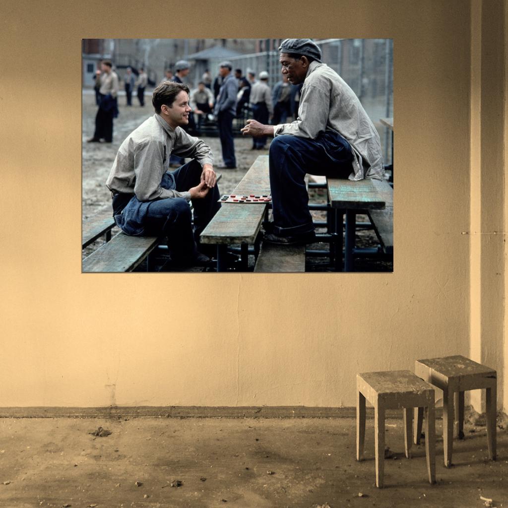 The Shawshank Redemption 1994 Best Movie Jail Wall Art Print Poster