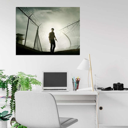 The Walking Dead Andrew Lincoln Rick Grimes Awesome Wall Art Print Poster