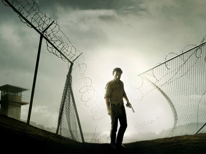 The Walking Dead Andrew Lincoln Rick Grimes Awesome Wall Art Print Poster