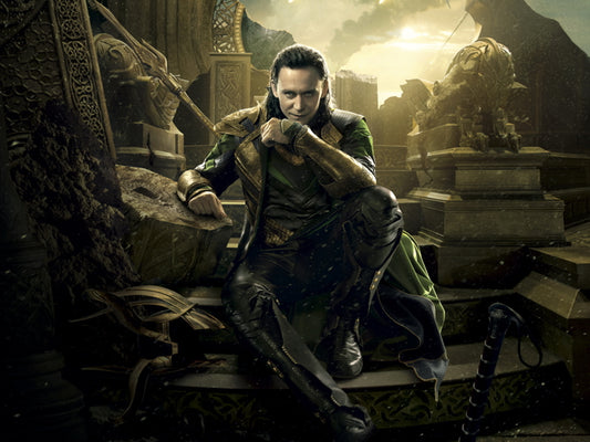 Thor 2 The Dark World Tom Hiddleston Loki Awesome Wall Art Print Poster