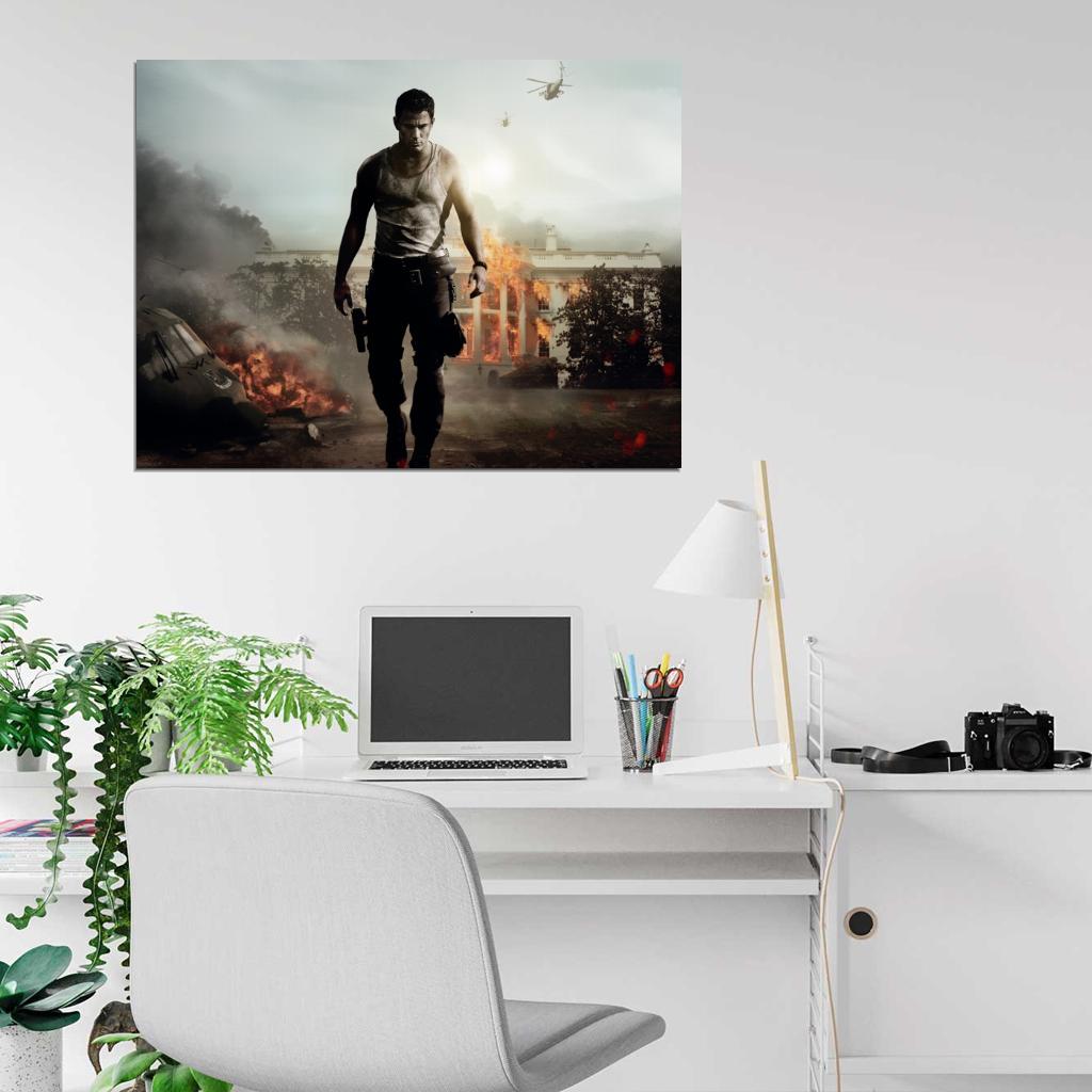 White House Down Movie Film Channing Tatum Wall Art Print Poster