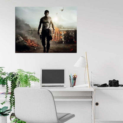 White House Down Movie Film Channing Tatum Wall Art Print Poster