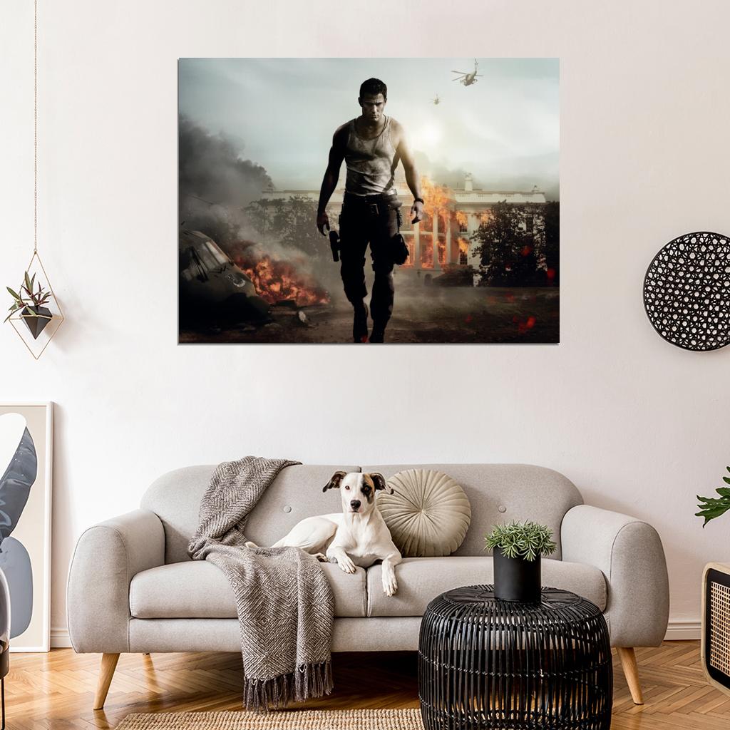 White House Down Movie Film Channing Tatum Wall Art Print Poster