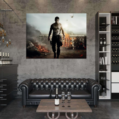 White House Down Movie Film Channing Tatum Wall Art Print Poster