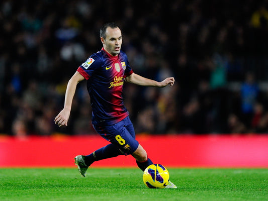 Andres Iniesta Spain Football Soccer Sport Wall Art Print Poster