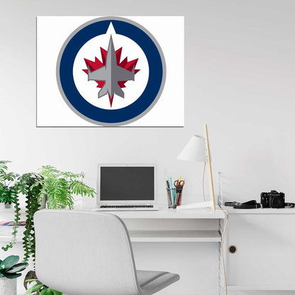 Logo Hockey Sport Art Wall Art Print Poster