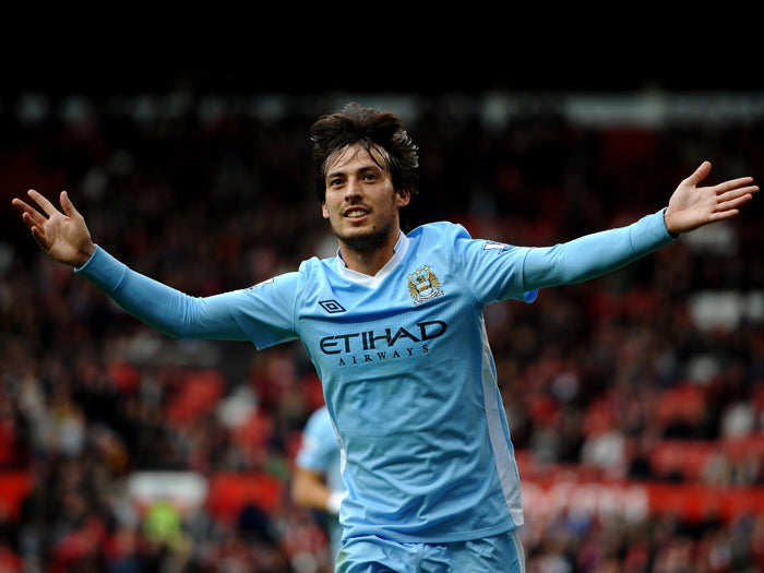 David Silva City Spain Football Soccer Sport Wall Art Print Poster