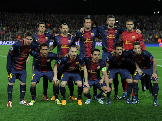 FC Club Team Squad Catalonia Spain Barca Football Soccer Sport Wall Art Print Poster