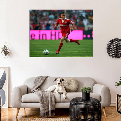 Franck Ribery Munich France Football Soccer Sport Wall Art Print Poster