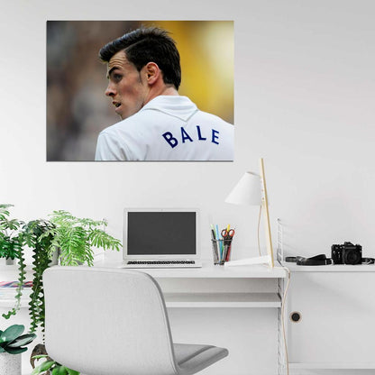 Gareth Bale Madrid Wales Football Soccer Sport Wall Art Print Poster