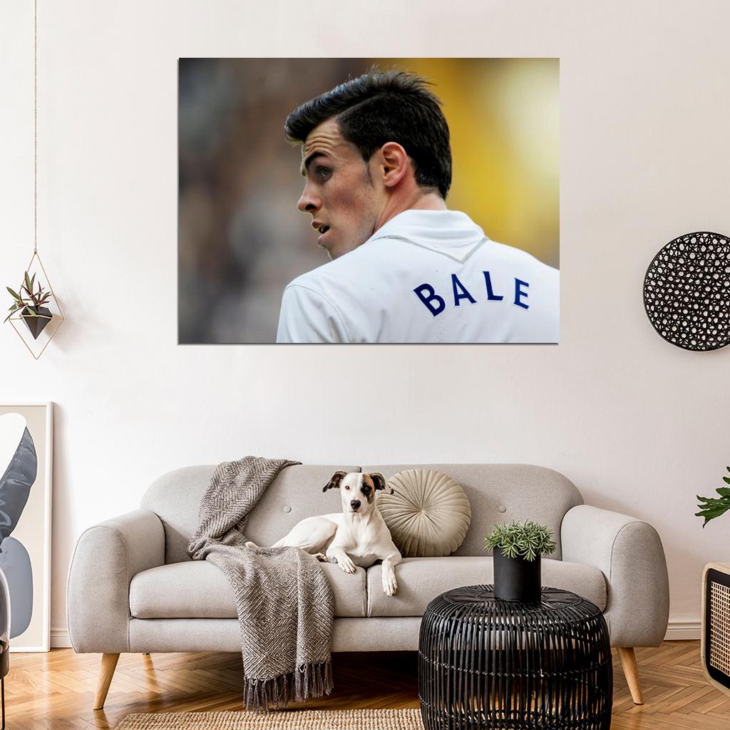 Gareth Bale Madrid Wales Football Soccer Sport Wall Art Print Poster