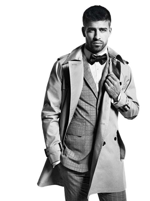 Gerard Pique Hot BW Suit Spain Football Soccer Sport Wall Art Print Poster
