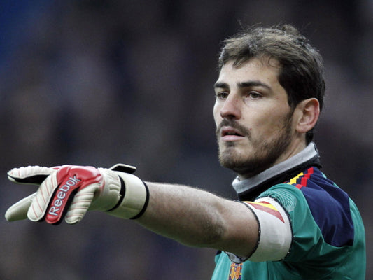 Iker Casillas Madrid Spain Goalkeeper Football Soccer Sport Wall Art Print Poster