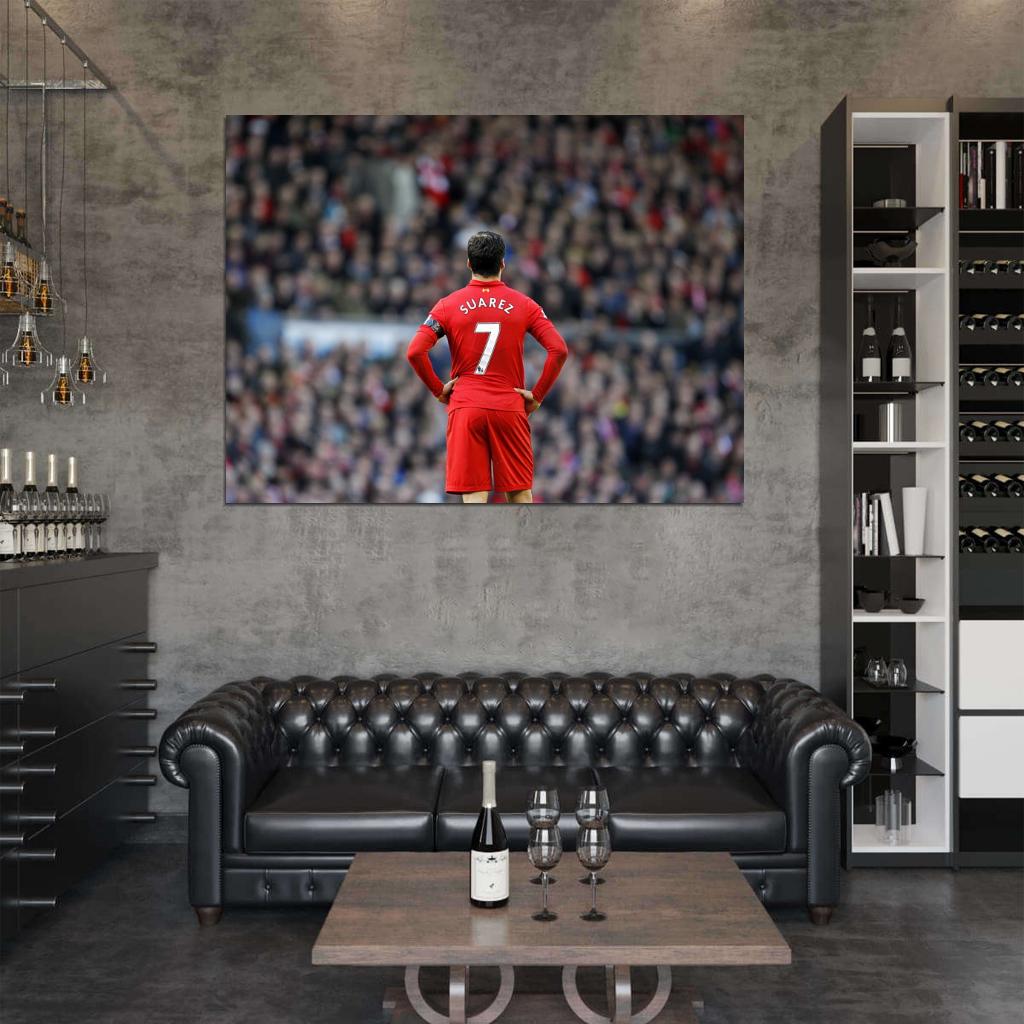 Luis Suarez Uruguay Football Soccer Sport Wall Art Print Poster