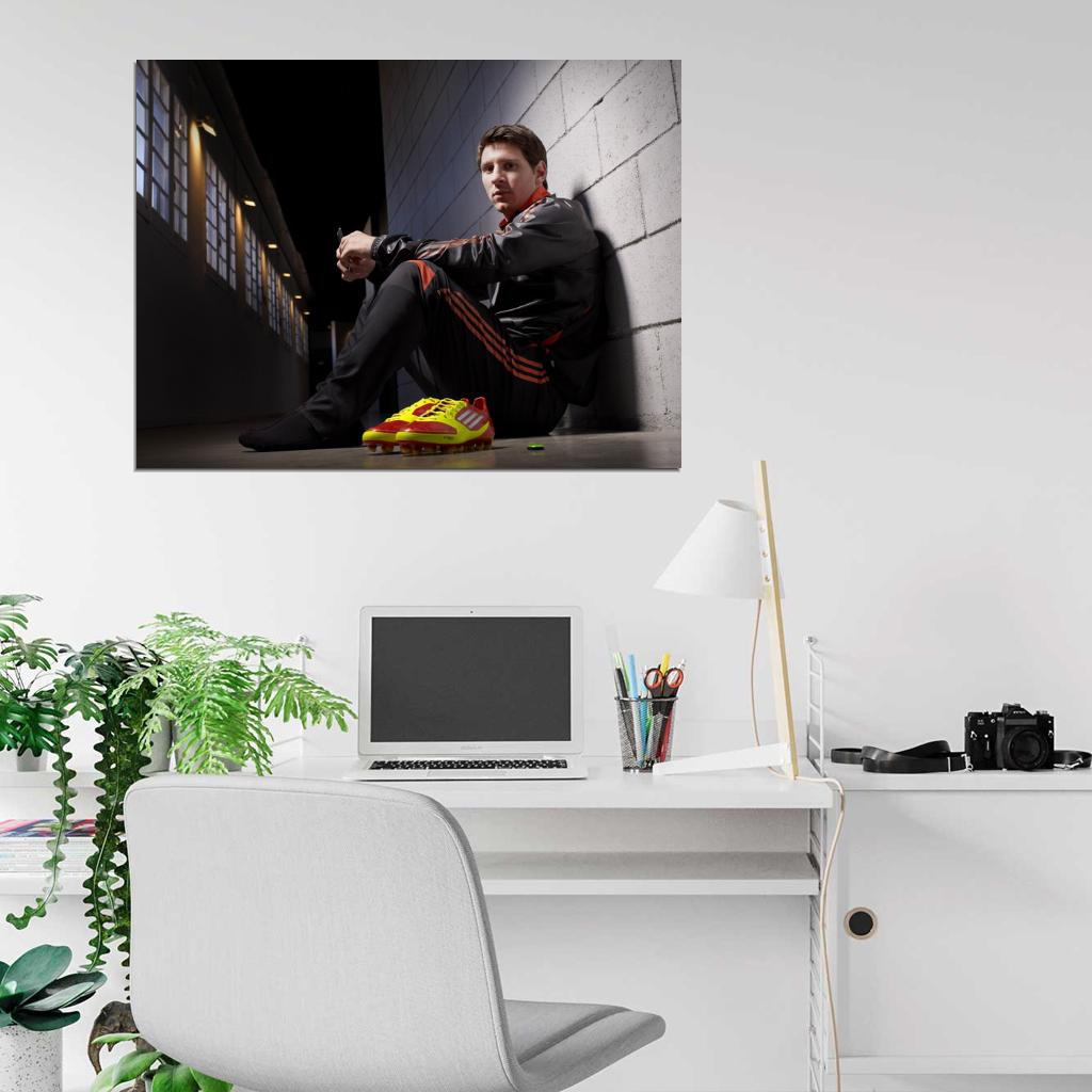 Lionel Andres Messi FC Argentina Football Soccer Sport Wall Art Print Poster