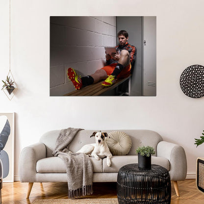 Leo Lionel Messi FC Argentina Football Soccer Sport Wall Art Print Poster