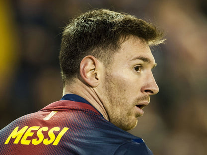 Lionel Messi FC Argentina Football Soccer Sport Wall Art Print Poster