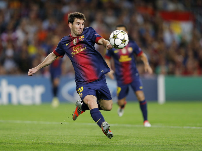 Lionel Messi Shot Ball FC Argentina Football Soccer Sport Wall Art Print Poster