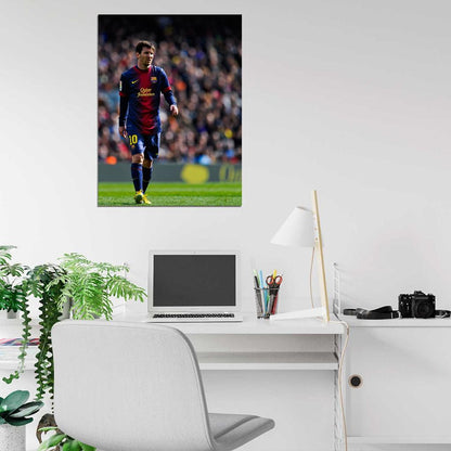 Lionel Messi FC Argentina Football Soccer Sport Wall Art Print Poster