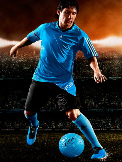 Lionel Messi Argentina Football Soccer Sport Wall Art Print Poster
