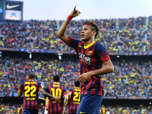 Neymar da Silva Santos Brazil FC Football Soccer Sport Wall Art Print Poster