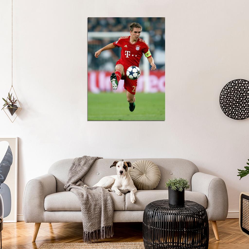 Philipp Lahm Munich Germany Football Soccer Sport Wall Art Print Poster