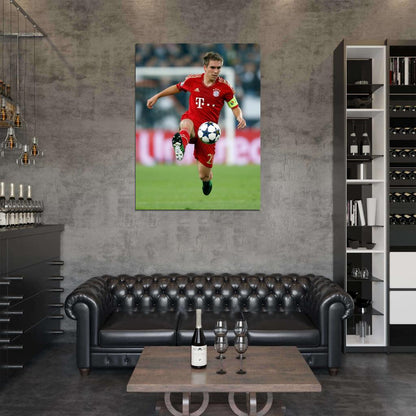 Philipp Lahm Munich Germany Football Soccer Sport Wall Art Print Poster
