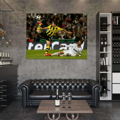 Robert Lewandowski Poland Football Soccer Sport Wall Art Print Poster