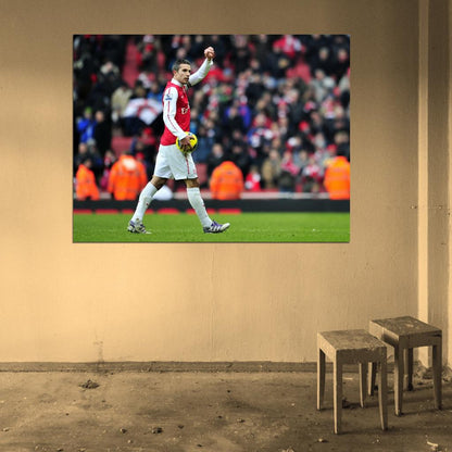 Robin van Persie The Netherlands Football Soccer Sport Wall Art Print Poster