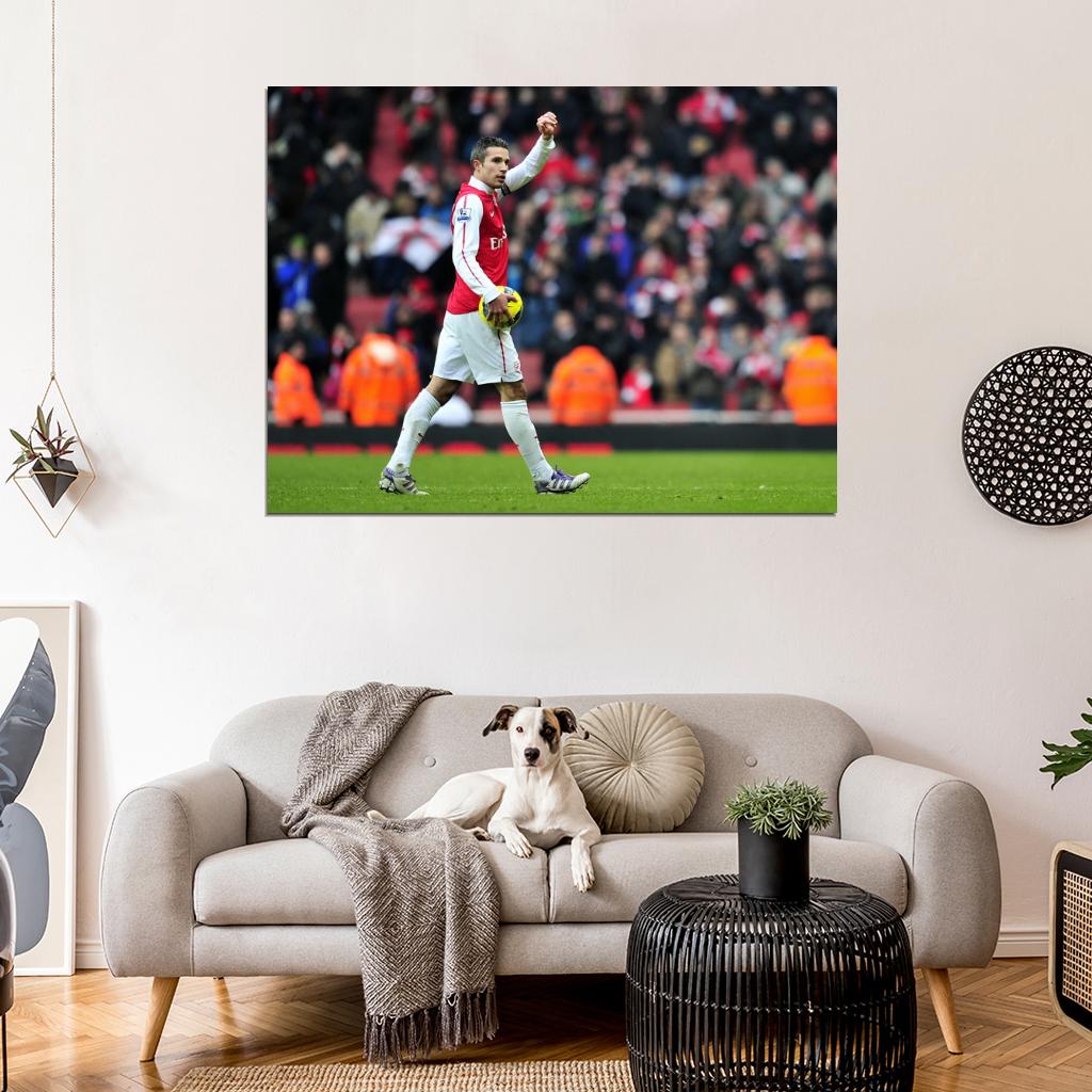 Robin van Persie The Netherlands Football Soccer Sport Wall Art Print Poster