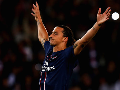 Zlatan Ibrahimovic Paris Saint-Germain Sweden Football Soccer Sport Wall Art Print Poster