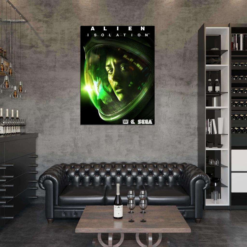 Alien Isolation Ripley Video Game Art Wall Art Print Poster