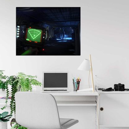 Alien Isolation Motion Tracker Video Game Art Wall Art Print Poster