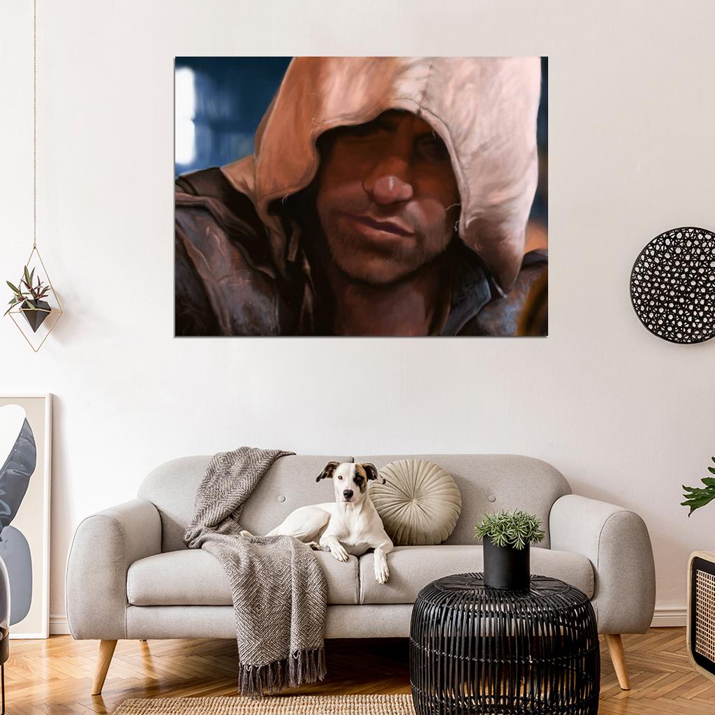 Edward Kenway Assassin’s Creed IV 4 Black Flag Video Game Art Wall Art Print Poster